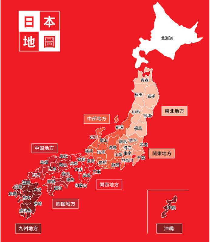 japanese map